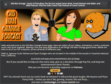 Tablet Screenshot of oldmanorange.com